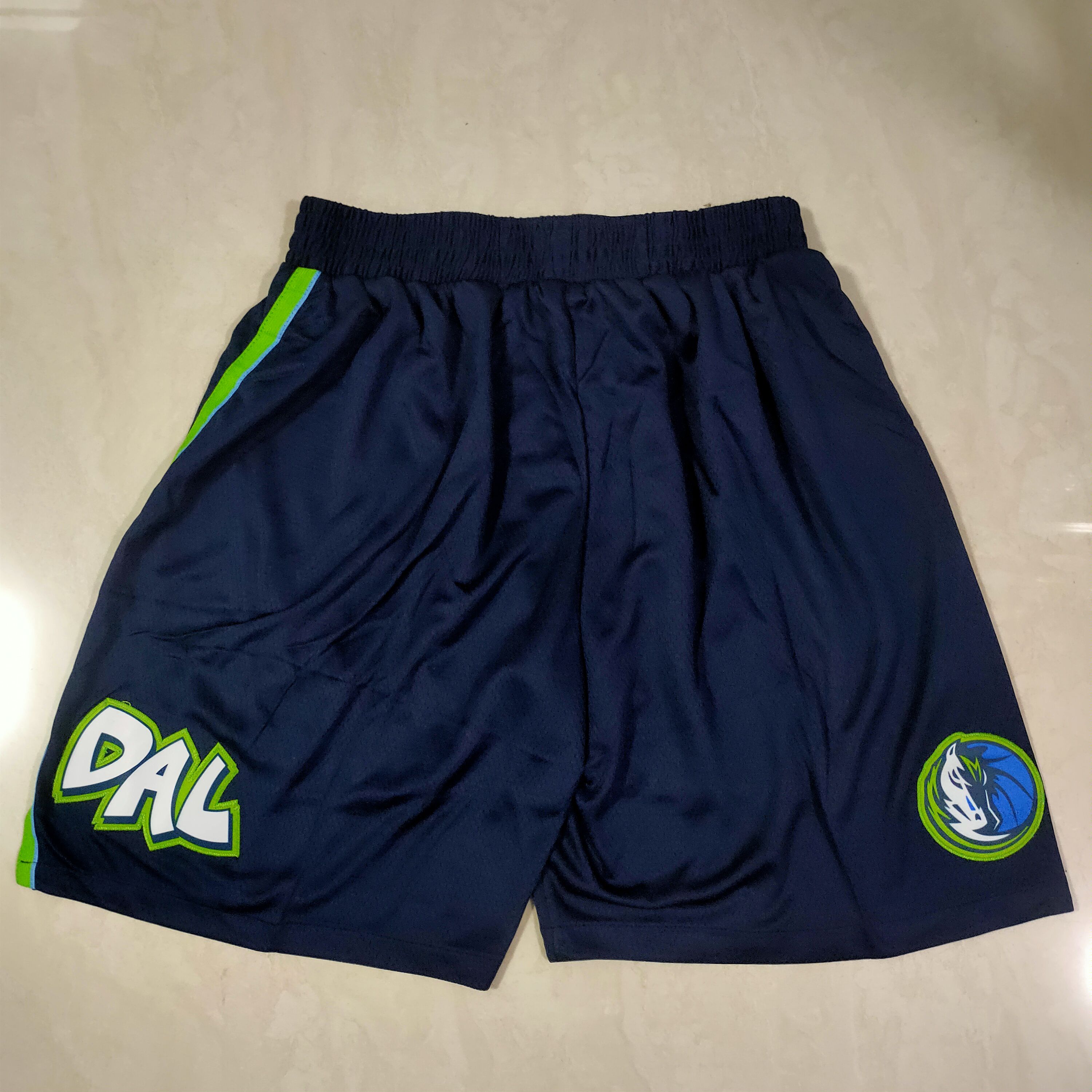 Men NBA Dallas Mavericks Blue Shorts 0416->atlanta hawks->NBA Jersey